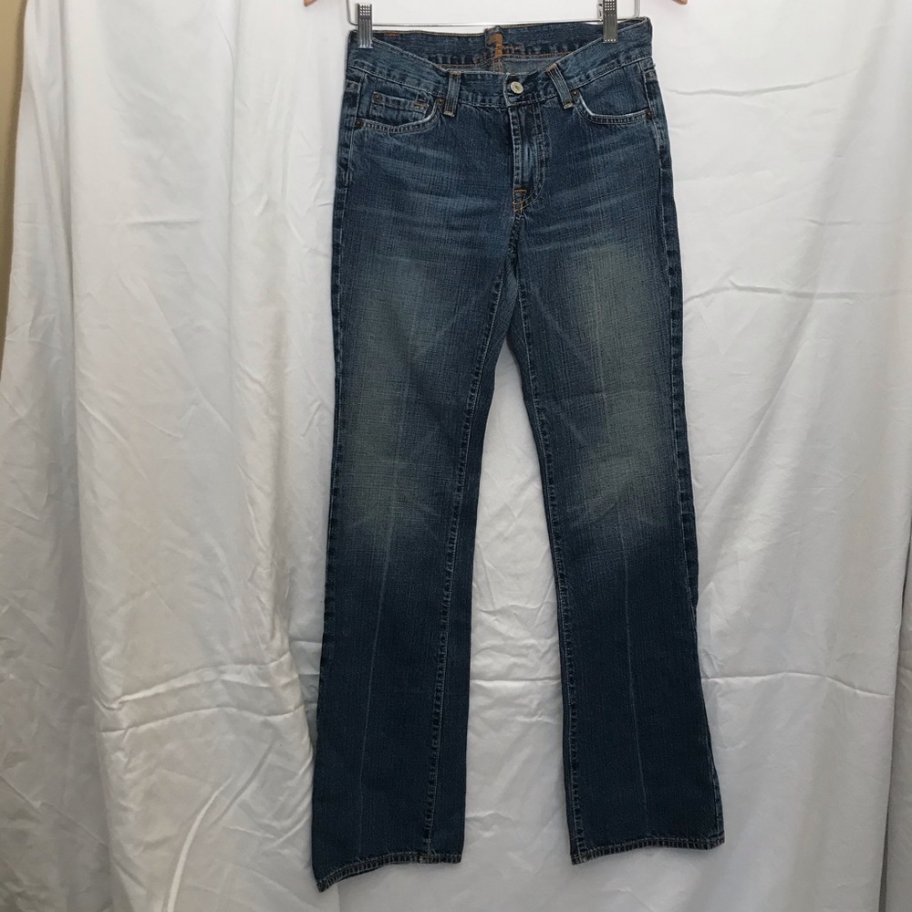 Seven 7 for all mankind bootcut jeans size 27